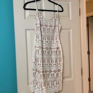 Leigh White Lace Dress - never been worn!